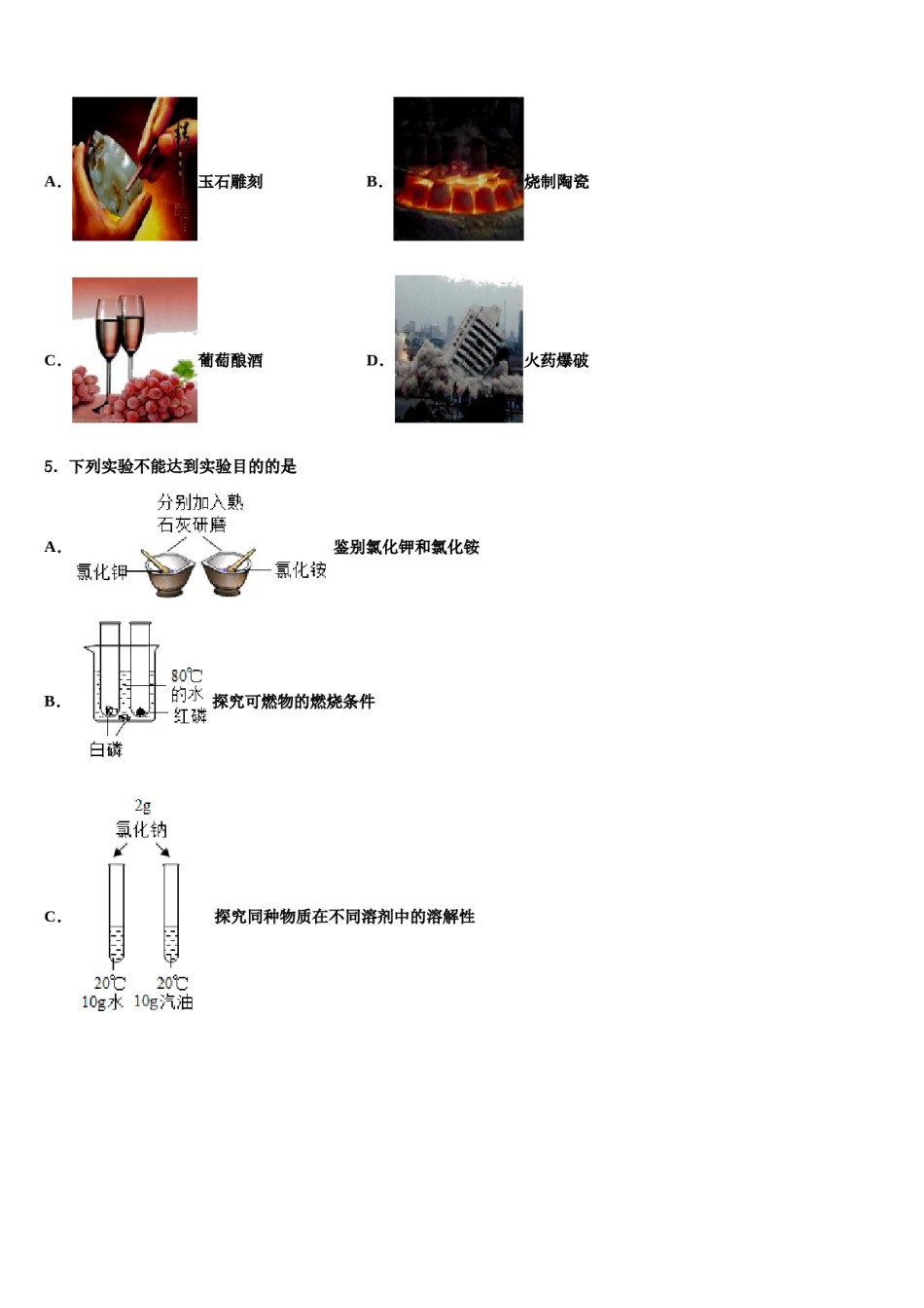 2023-2024学年江苏省兴化市楚水初级中学中考化学模拟预测题含解析.doc_第2页