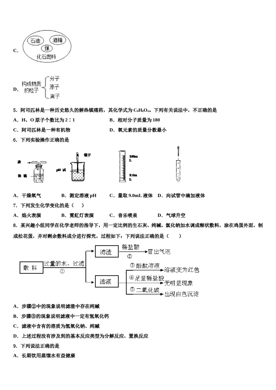 2023-2024学年江苏省宜兴市环科园联盟中考一模化学试题含解析.doc_第2页