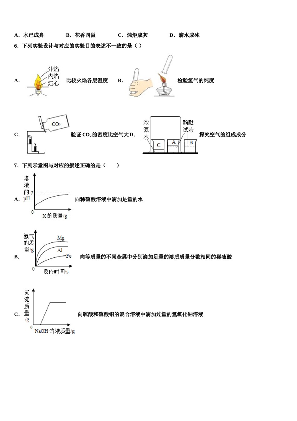 2023-2024学年江苏省盐城市东台市第一教育集团达标名校中考化学猜题卷含解析.doc_第2页