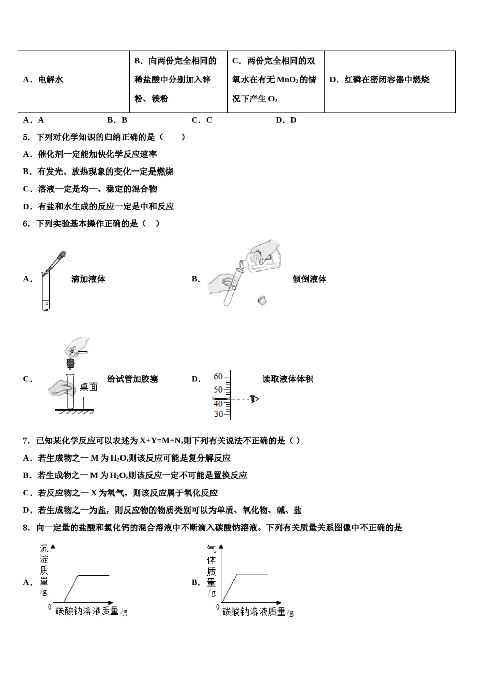 2023-2024学年江苏省苏州市吴江区实验中学中考猜题化学试卷含解析.doc_第2页