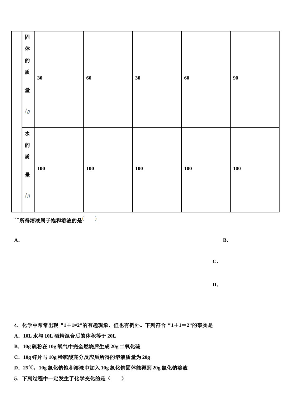 2023-2024学年江西省吉安市吉安县重点中学中考考前最后一卷化学试卷含解析.doc_第2页