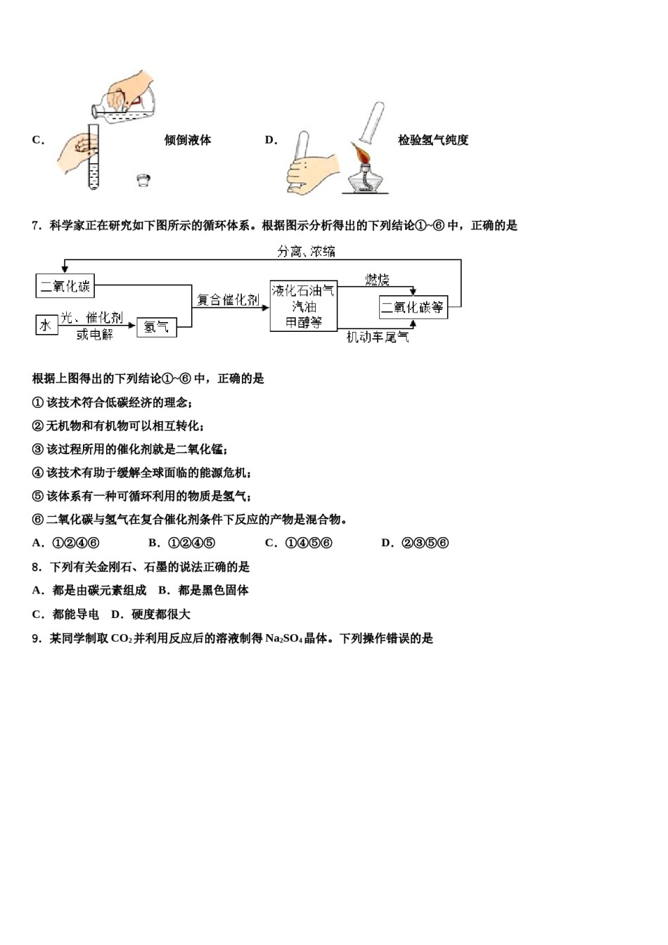 2023-2024学年河北省石家庄市辛集市中考化学猜题卷含解析.doc_第2页