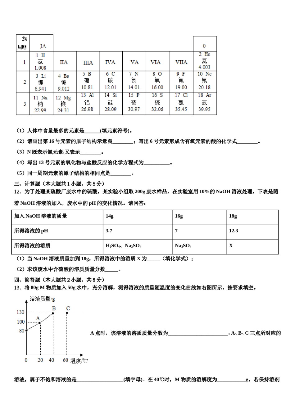 2023-2024学年浙江省宁波市江南中学中考适应性考试化学试题含解析.doc_第3页