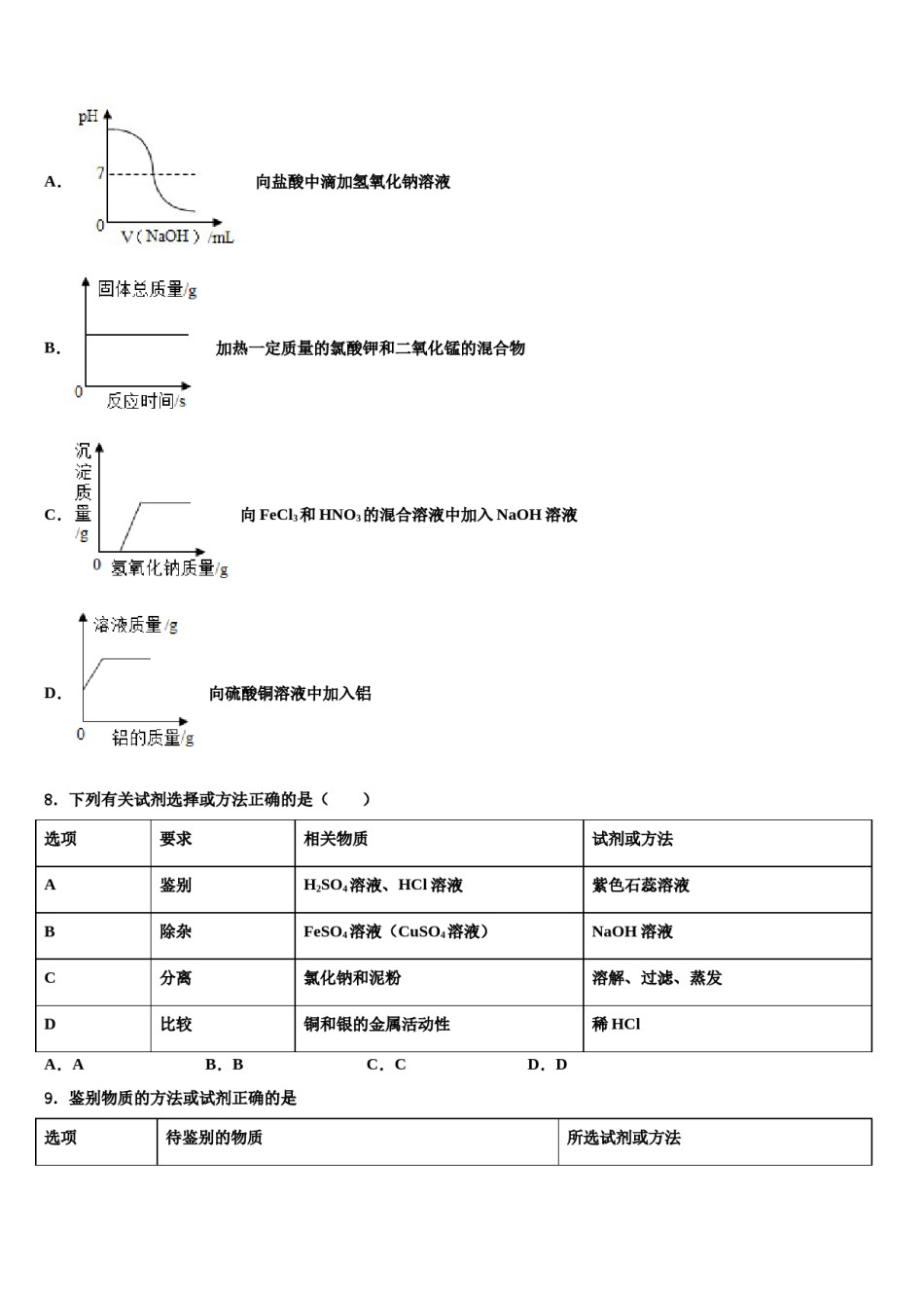 2023-2024学年深圳市锦华实验校中考化学最后冲刺浓缩精华卷含解析.doc_第3页