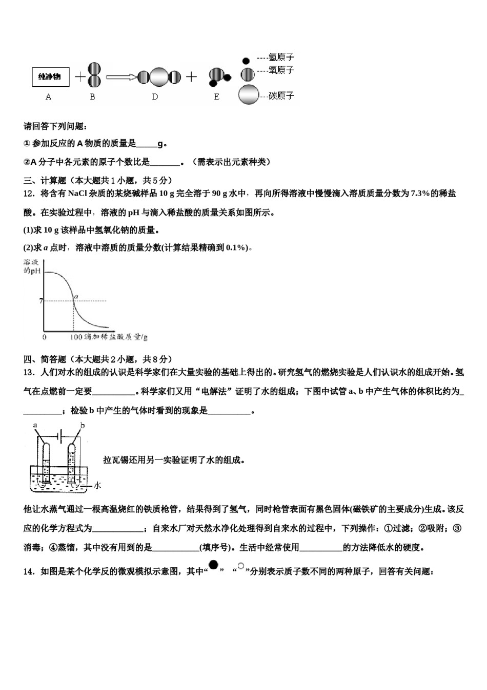 2023-2024学年湖北省武汉市洪山区东湖开发区中考化学押题卷含解析.doc_第3页
