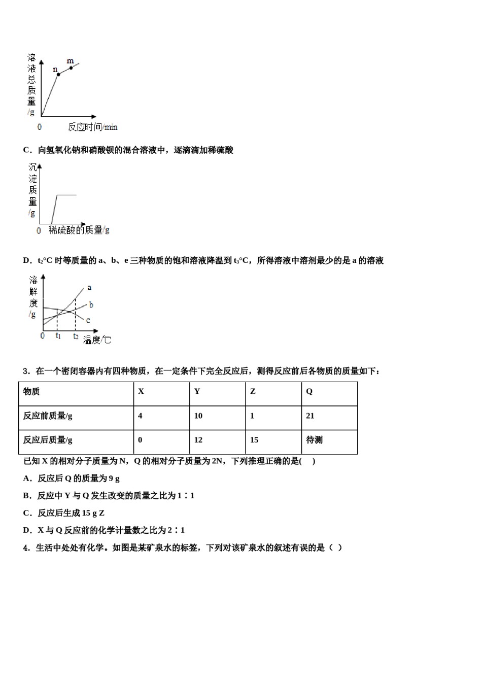 2023-2024学年辽宁省朝阳市建平县中考化学模拟预测题含解析.doc_第2页