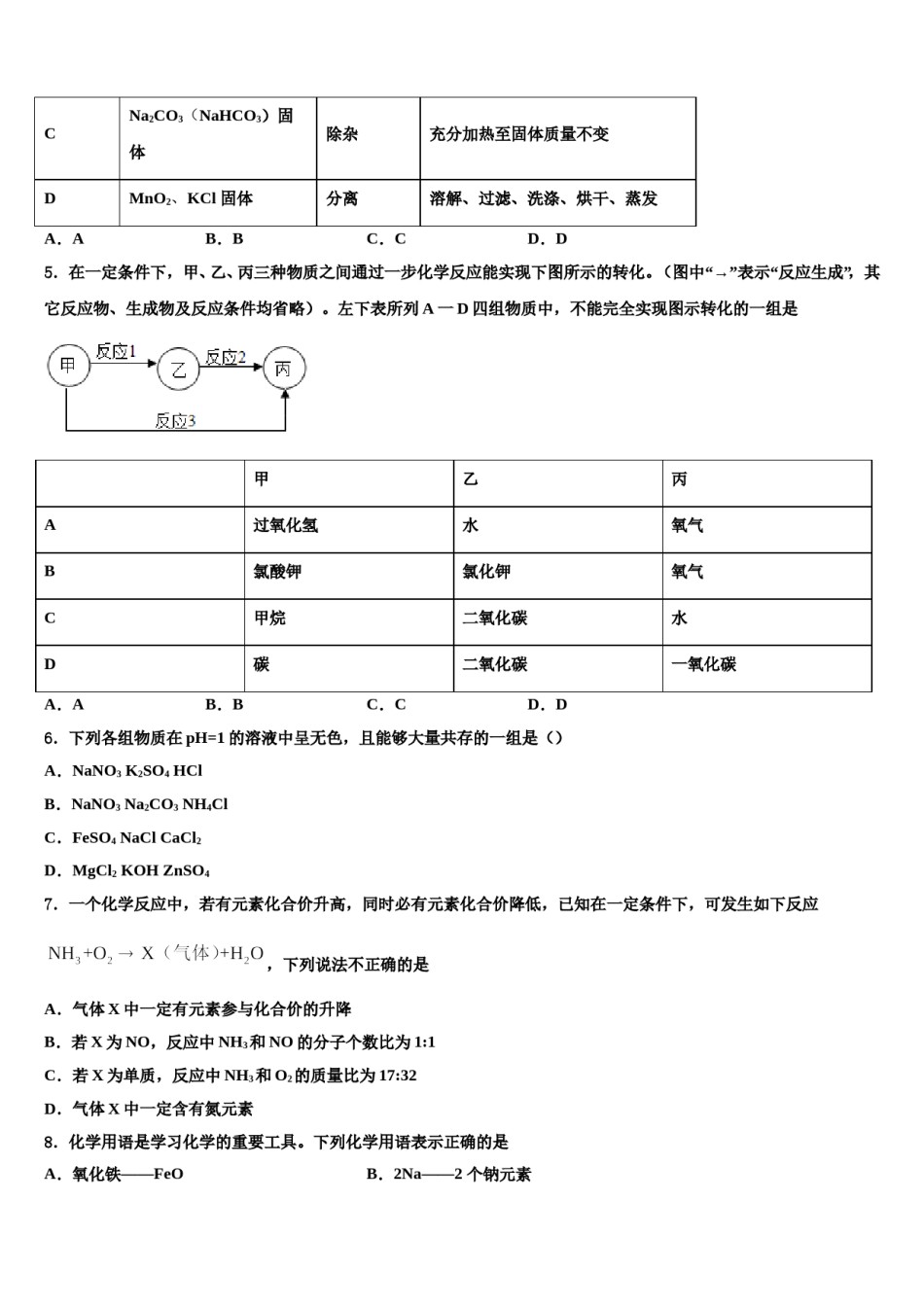 2024届北京市北京市十一校中考化学全真模拟试卷含解析.doc_第2页
