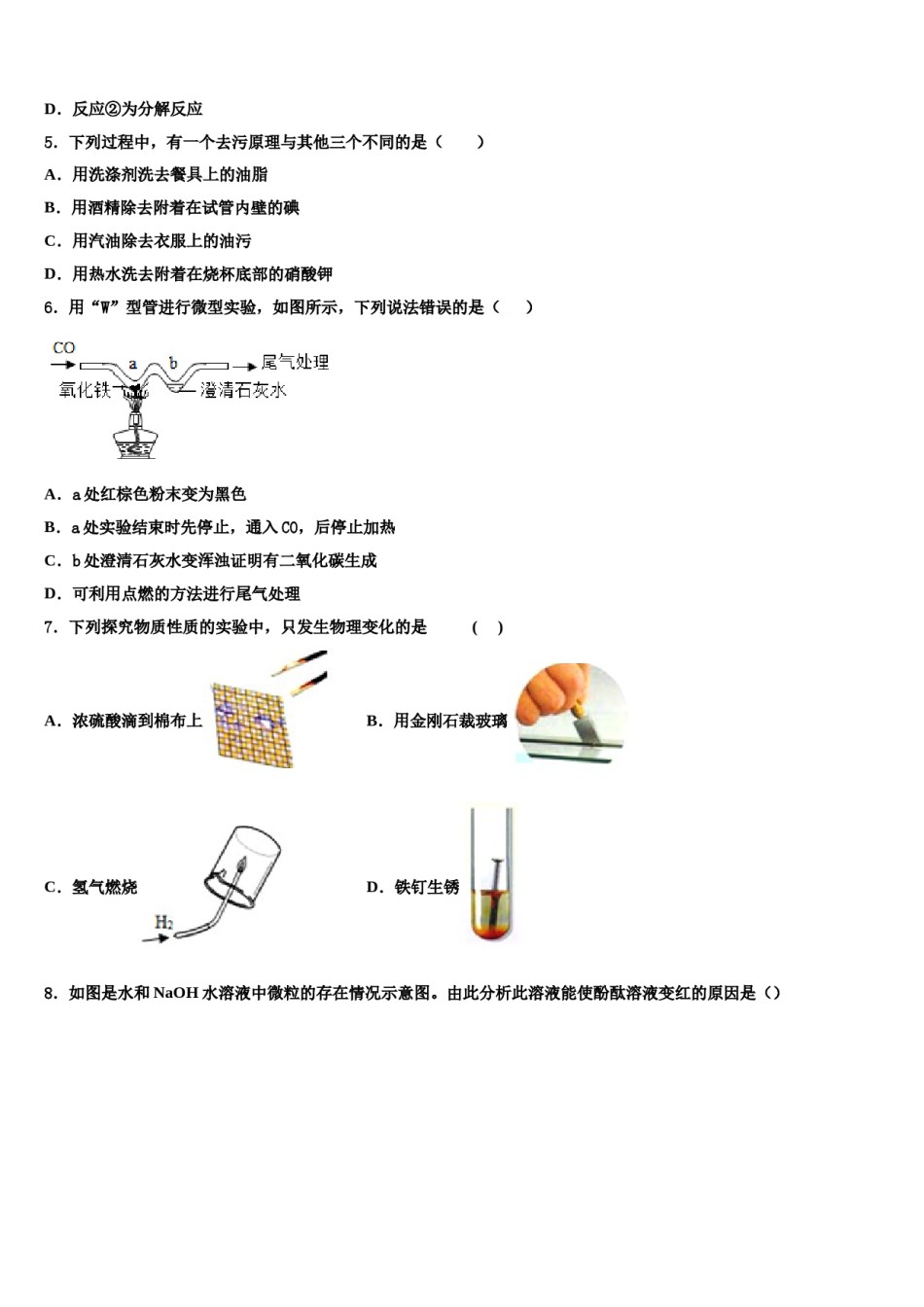 2024届四川省成都市棕北中学中考化学猜题卷含解析.doc_第2页