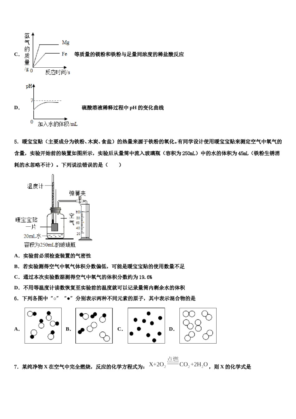 2024届城郊中学中考化学模试卷含解析.doc_第2页