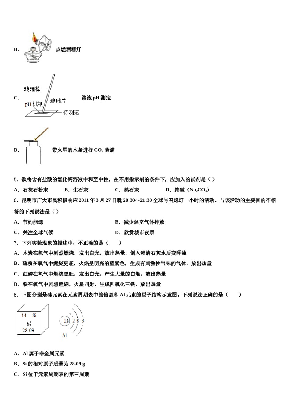 2024届山东省济宁嘉祥县联考中考猜题化学试卷含解析.doc_第2页