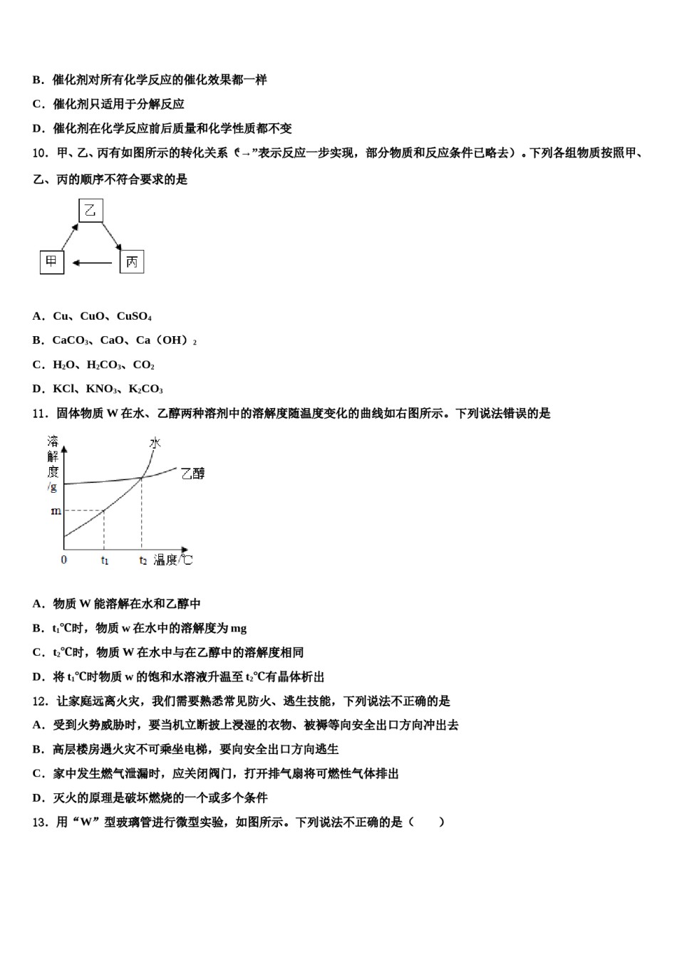 2024届广东省湛江市雷州市中考联考化学试卷含解析.doc_第3页