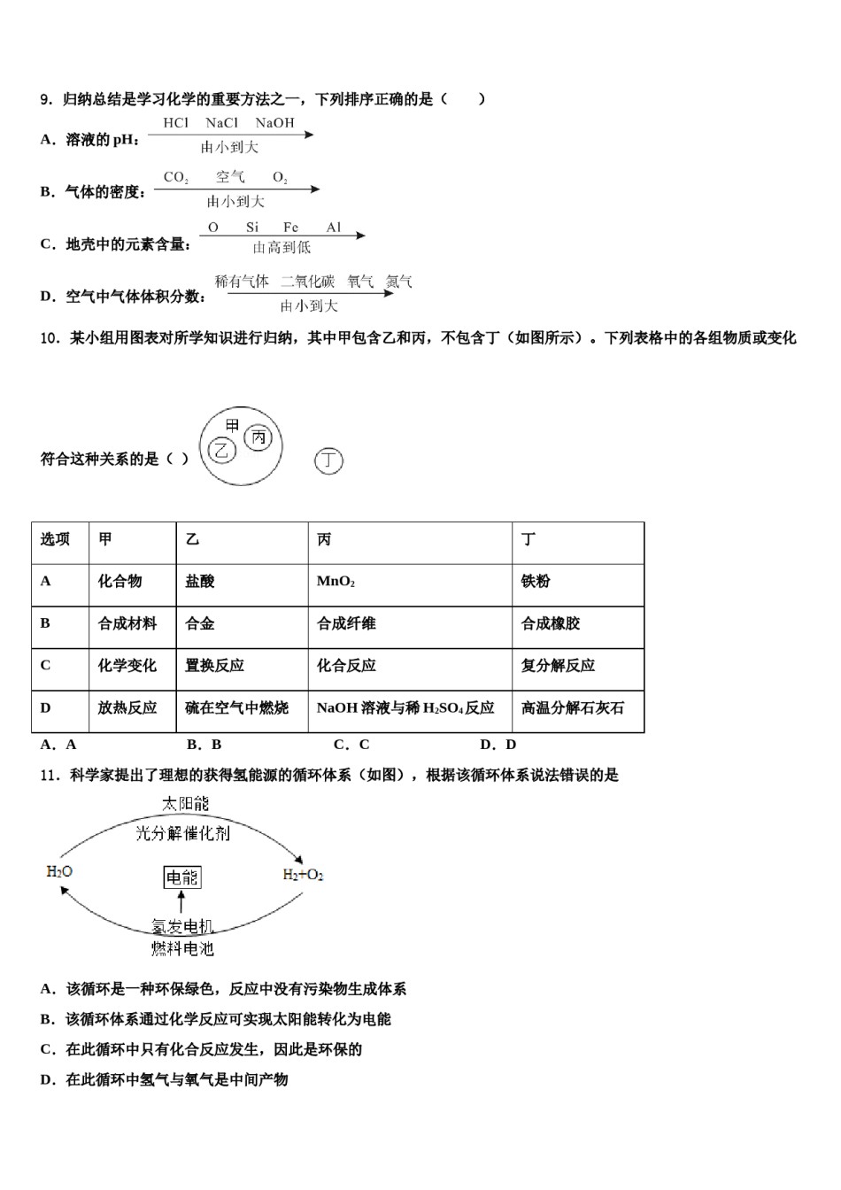 2024届广东省潮州市名校中考化学最后一模试卷含解析.doc_第3页