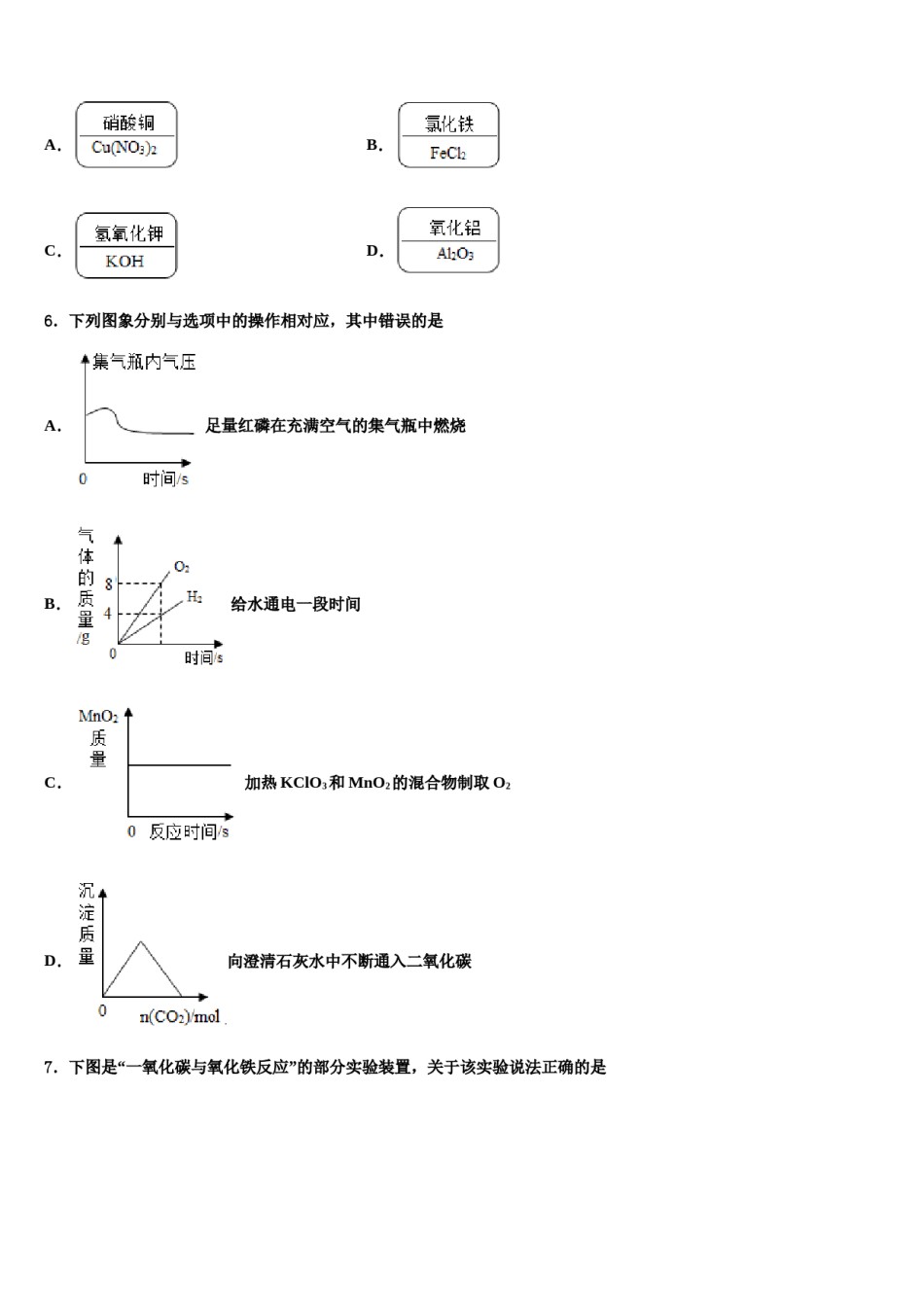 2024届广东省潮阳区华侨中学初中化学毕业考试模拟冲刺卷含解析.doc_第2页