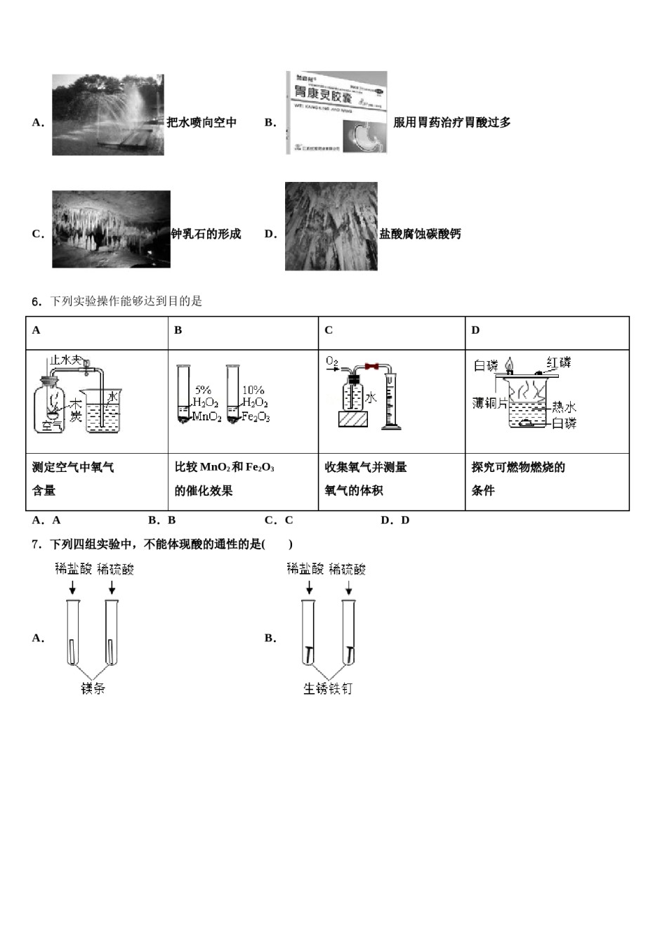 2024届广西南宁市第二中学中考化学押题卷含解析.doc_第2页