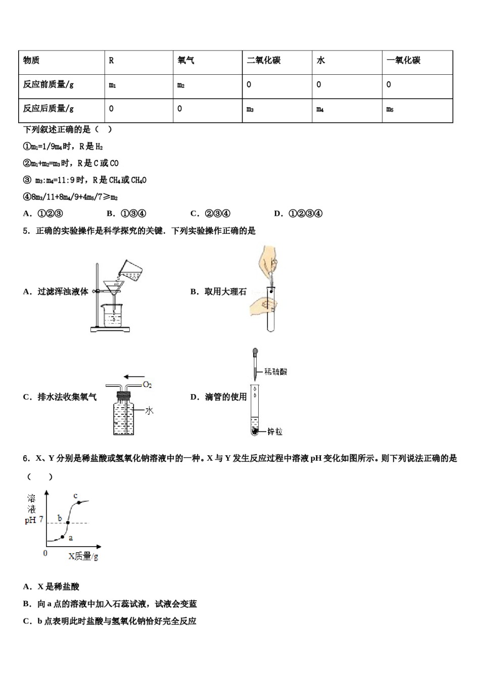 2024届江苏省南京市溧水县重点名校中考化学最后冲刺模拟试卷含解析.doc_第2页