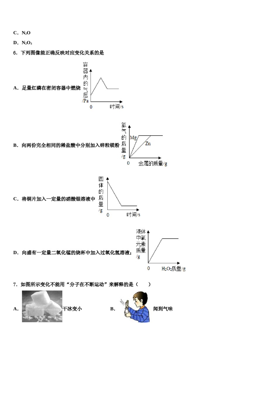 2024届江苏省泰州市医药高新区达标名校中考冲刺卷化学试题含解析.doc_第2页