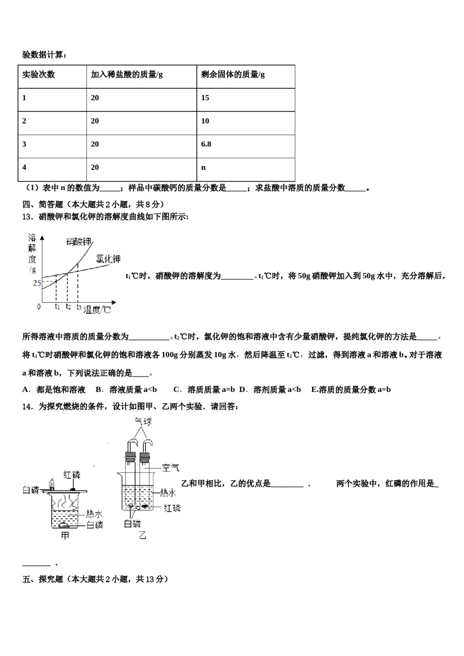 2024届江苏省苏州市、常熟市中考化学全真模拟试题含解析.doc_第3页