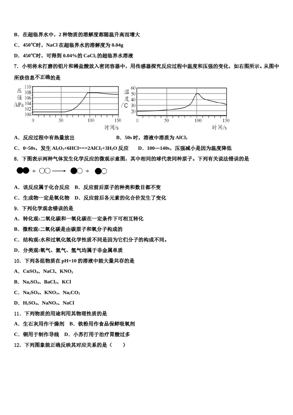 2024届江西省丰城市中考化学最后冲刺浓缩精华卷含解析.doc_第2页