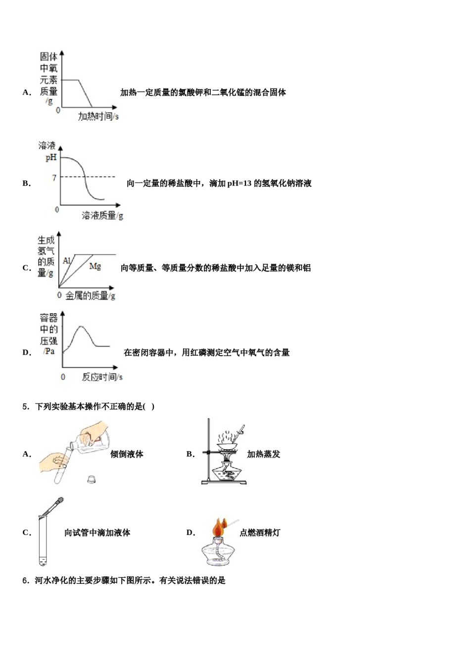 2024届甘肃省白银市平川四中学中考考前最后一卷化学试卷含解析.doc_第2页