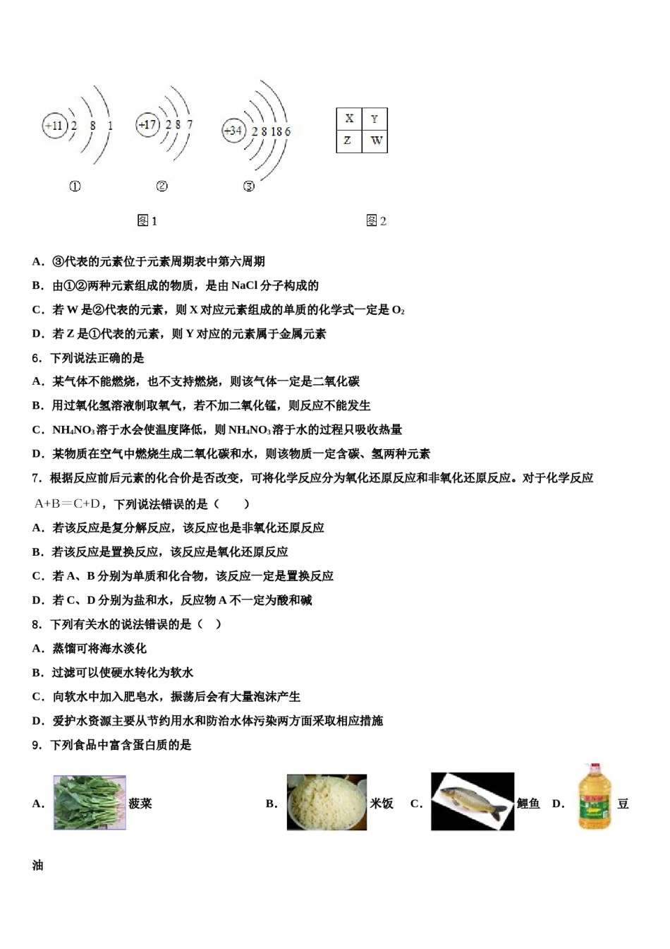 2024届贵州铜仁伟才校中考二模化学试题含解析.doc_第2页