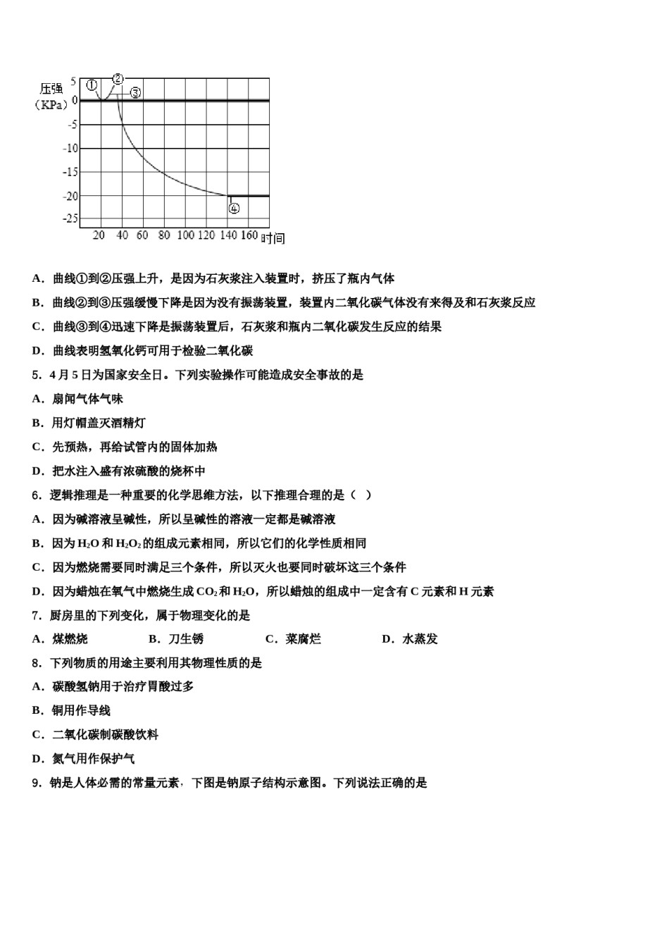 2024届辽宁省大连市普兰店区中考三模化学试题含解析.doc_第2页