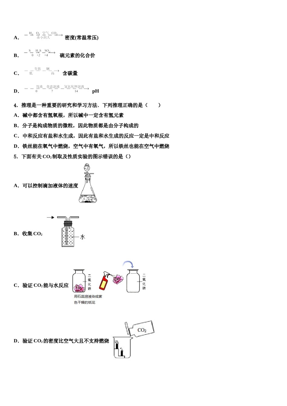 2024届黑龙江省哈尔滨松北区七校联考中考化学适应性模拟试题含解析.doc_第2页
