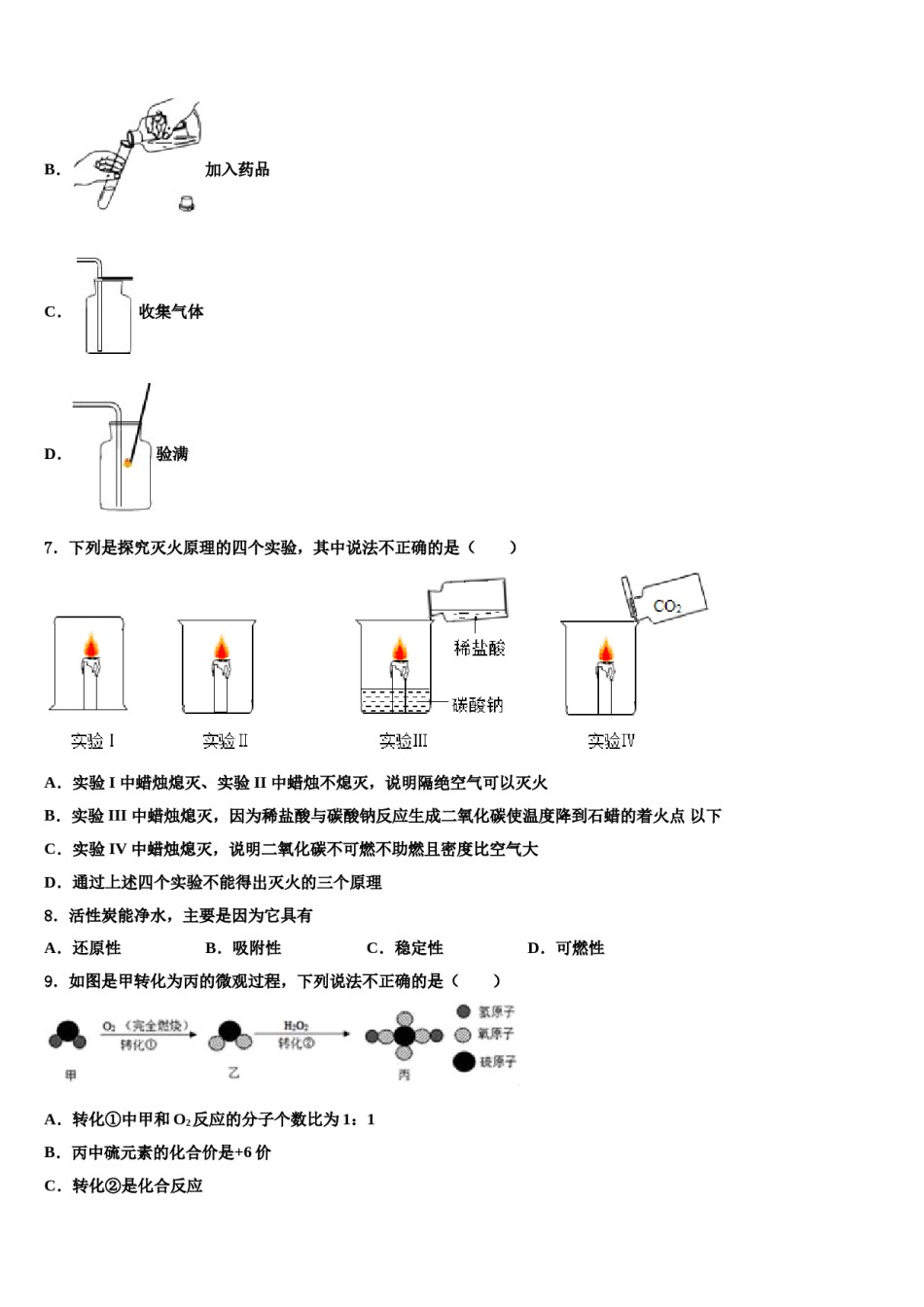 上海市杨浦区重点中学2023-2024学年十校联考最后化学试题含解析.doc_第2页