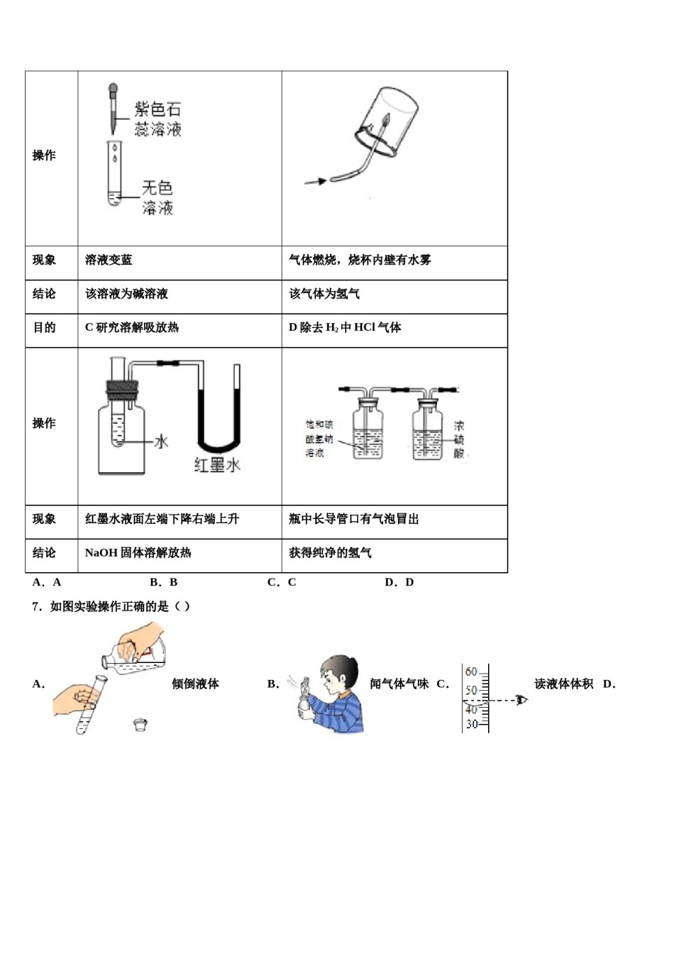 内蒙古赤峰市2023-2024学年中考化学模拟试题含解析.doc_第2页