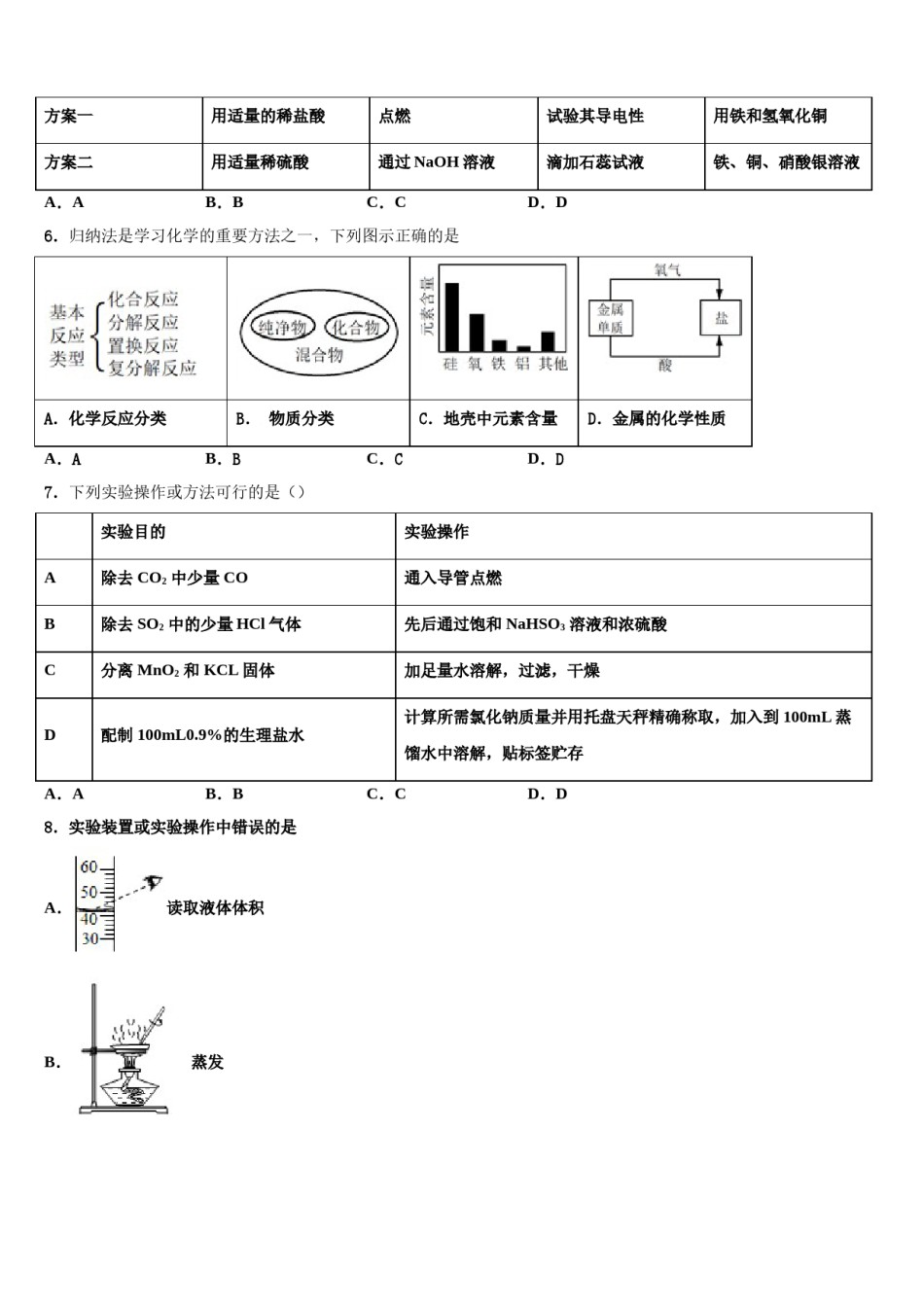 内蒙古鄂尔多斯市河南中学2024届中考化学最后冲刺浓缩精华卷含解析.doc_第2页
