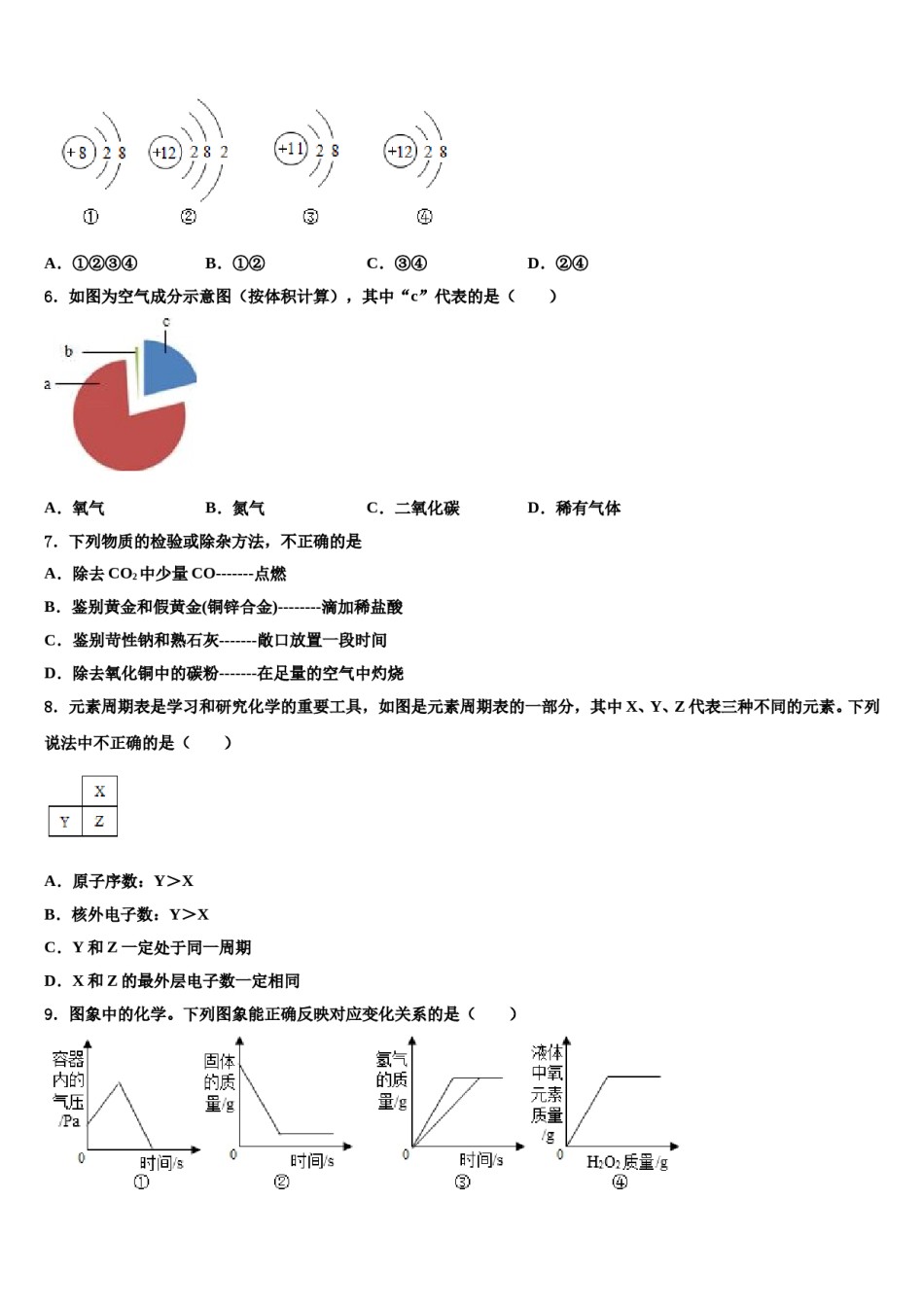 北京市顺义区2024届中考化学最后冲刺浓缩精华卷含解析.doc_第2页