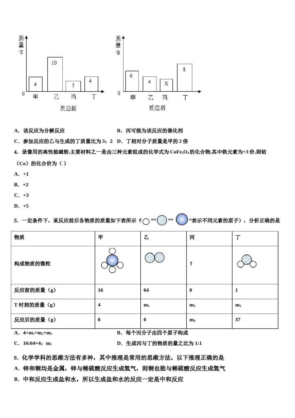 南充市重点中学2023-2024学年中考考前最后一卷化学试卷含解析.doc_第2页
