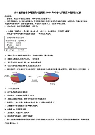 吉林省长春市净月区委托管理校2024年中考化学最后冲刺模拟试卷含解析.doc