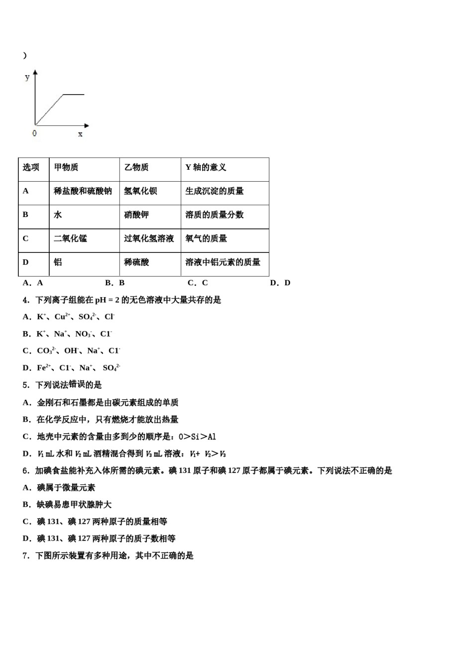 四川省成都市龙泉九中重点名校2023-2024学年中考化学对点突破模拟试卷含解析.doc_第2页
