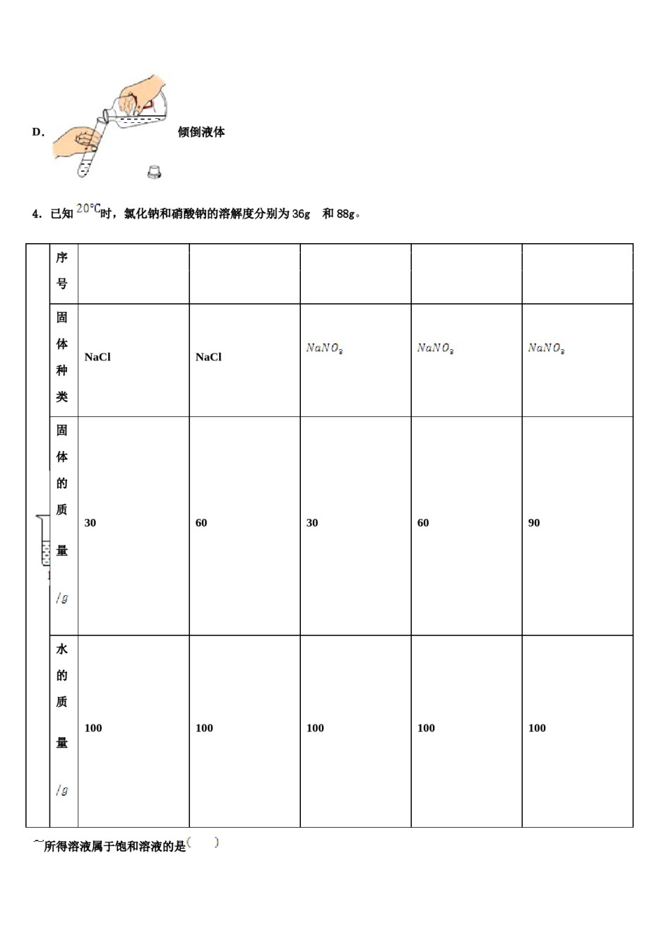 四川省绵阳市江油市市级名校2023-2024学年中考化学全真模拟试卷含解析.doc_第2页