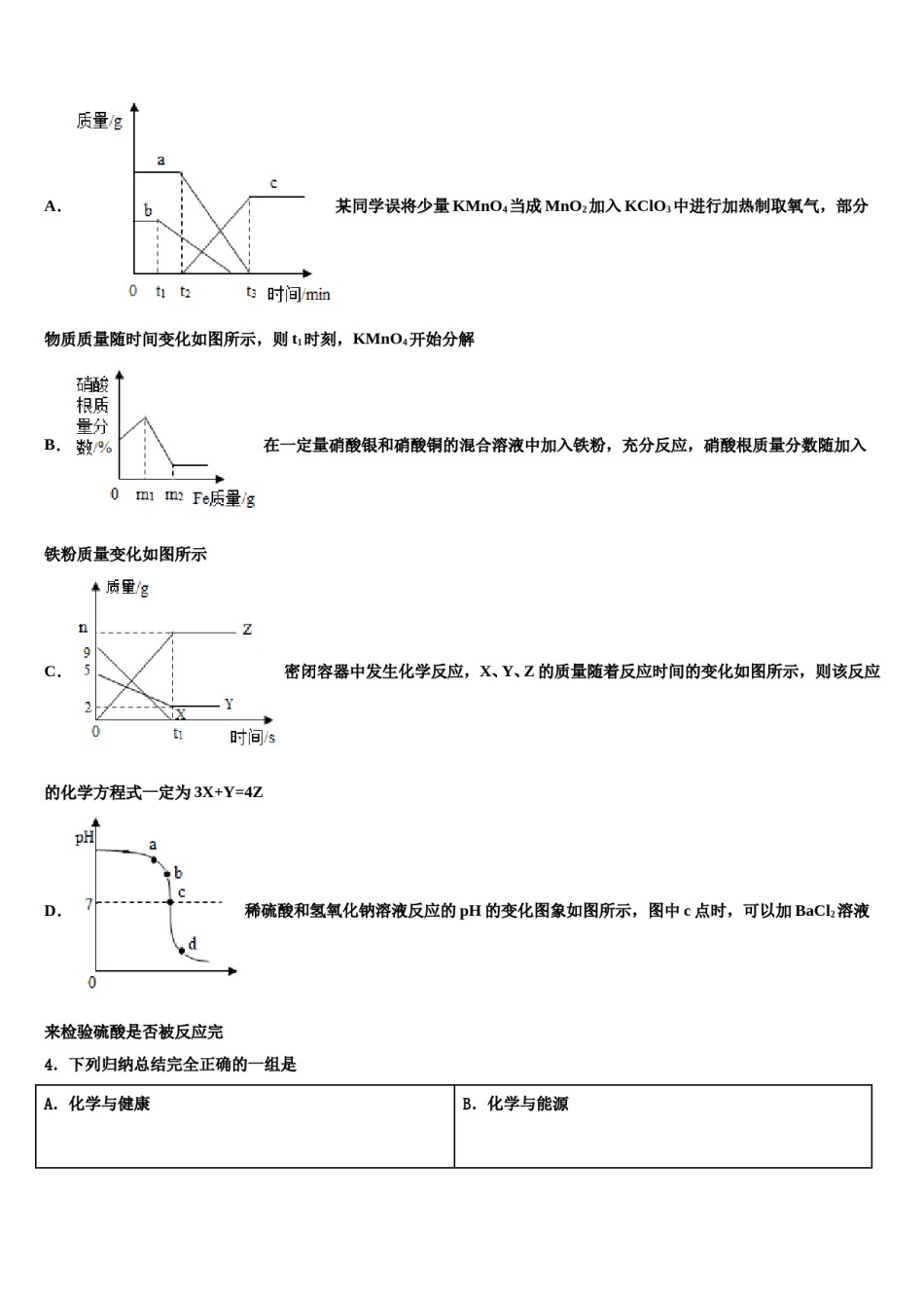 安徽省当涂县重点达标名校2023-2024学年中考化学全真模拟试题含解析.doc_第2页