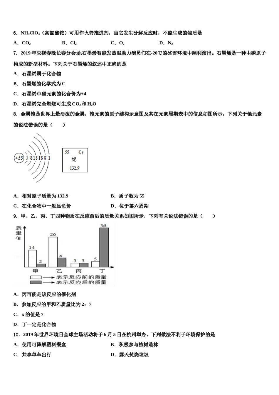 安徽省瑶海区重点名校2024年中考冲刺卷化学试题含解析.doc_第2页