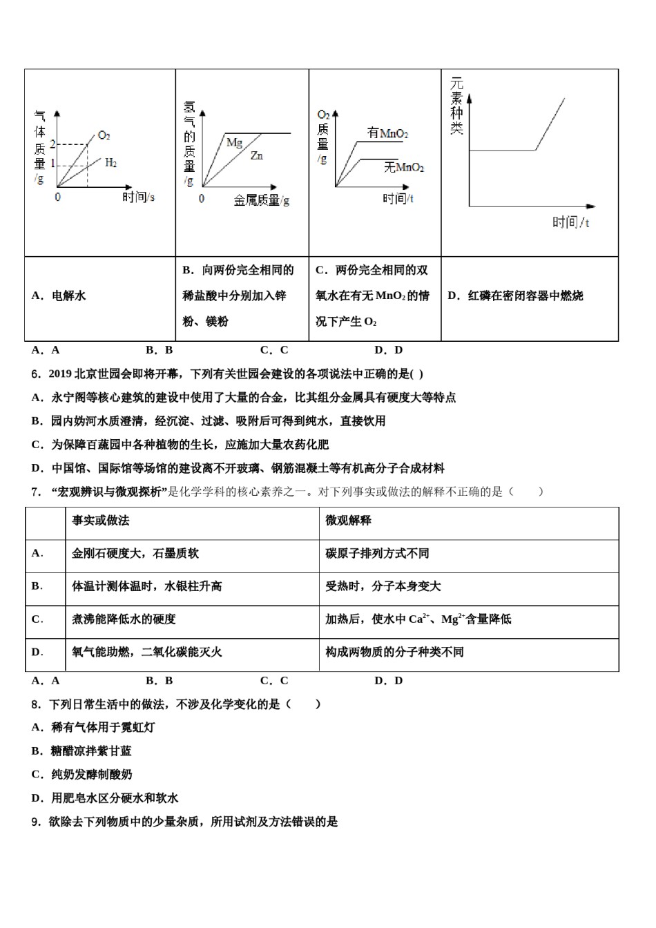 广东省佛山市南海区重点中学2024届中考联考化学试卷含解析.doc_第2页