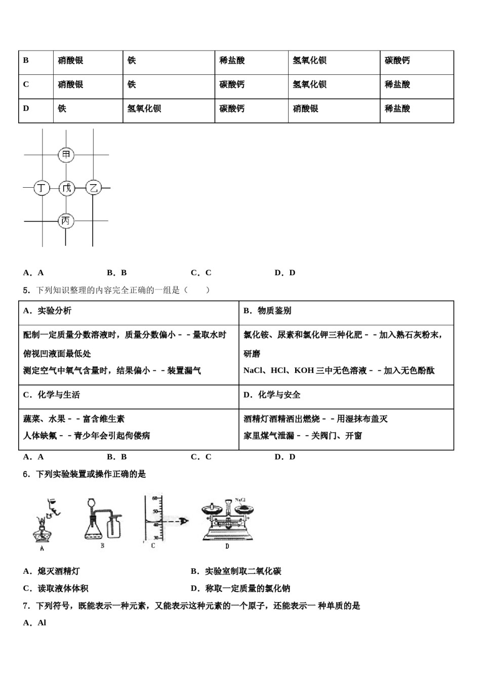 广东省广州三中学2024届中考押题化学预测卷含解析.doc_第2页