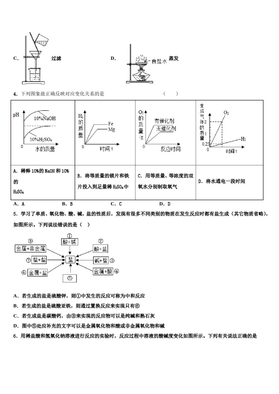 成都市东辰国际校2024年十校联考最后化学试题含解析.doc_第2页