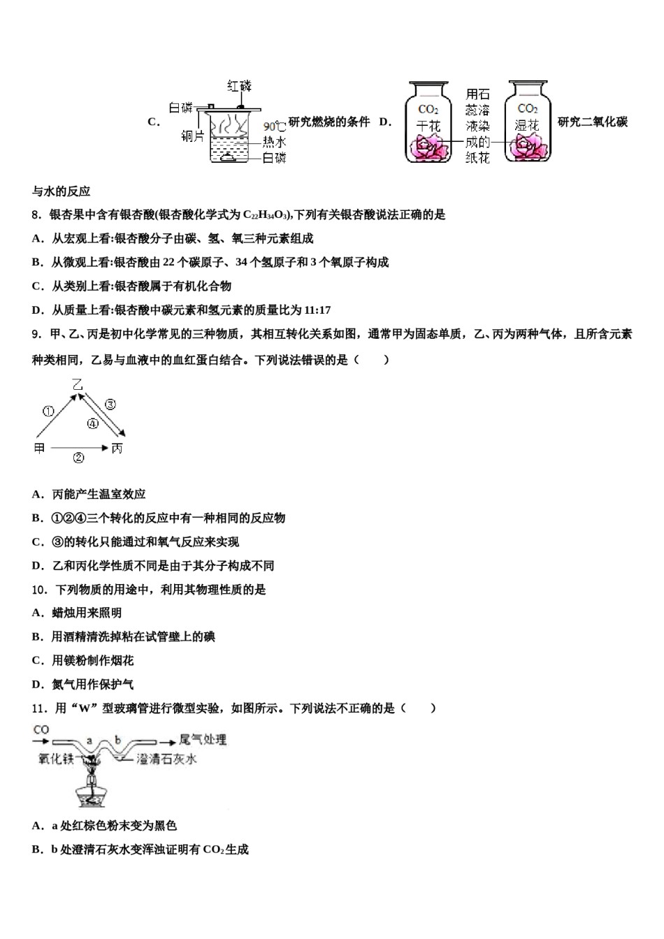 江苏省海安县城南实验中学2024届中考冲刺卷化学试题含解析.doc_第3页