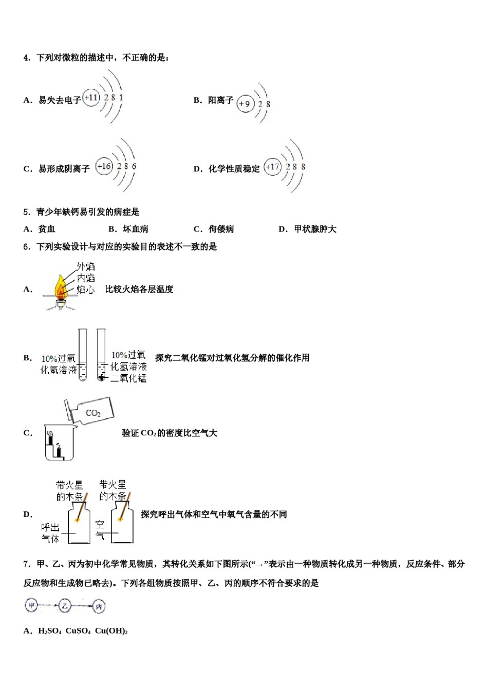 江苏省苏州市吴江区市级名校2023-2024学年中考化学模试卷含解析.doc_第2页