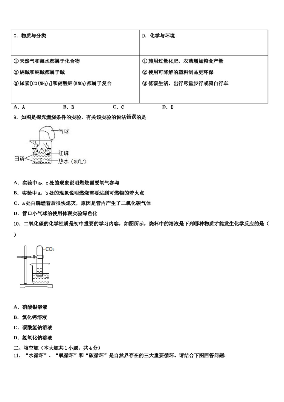 湖北省武汉市2024届中考化学猜题卷含解析.doc_第3页