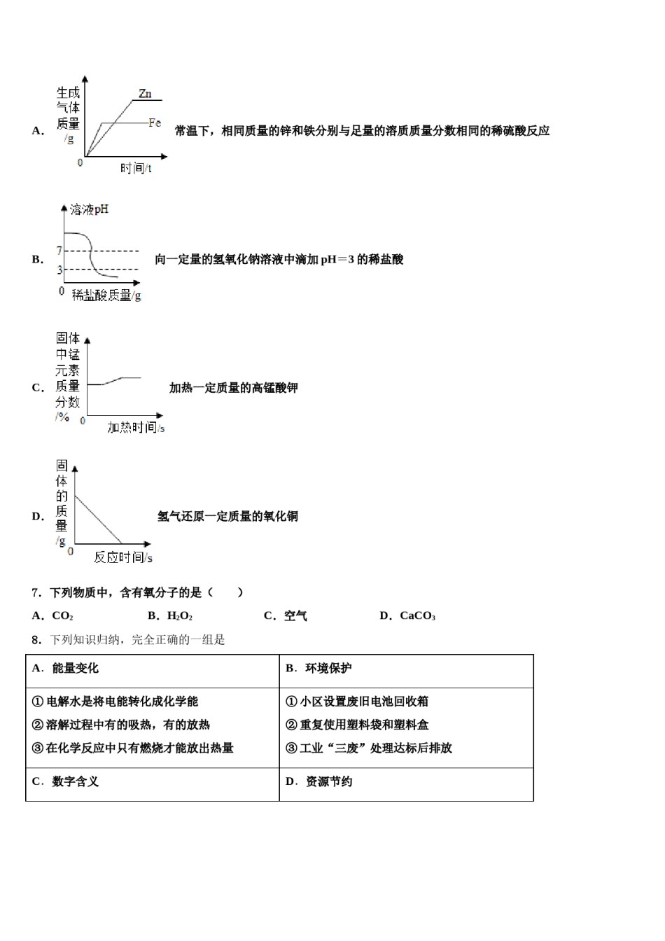 湖北省武汉市部分学校2024届中考猜题化学试卷含解析.doc_第2页