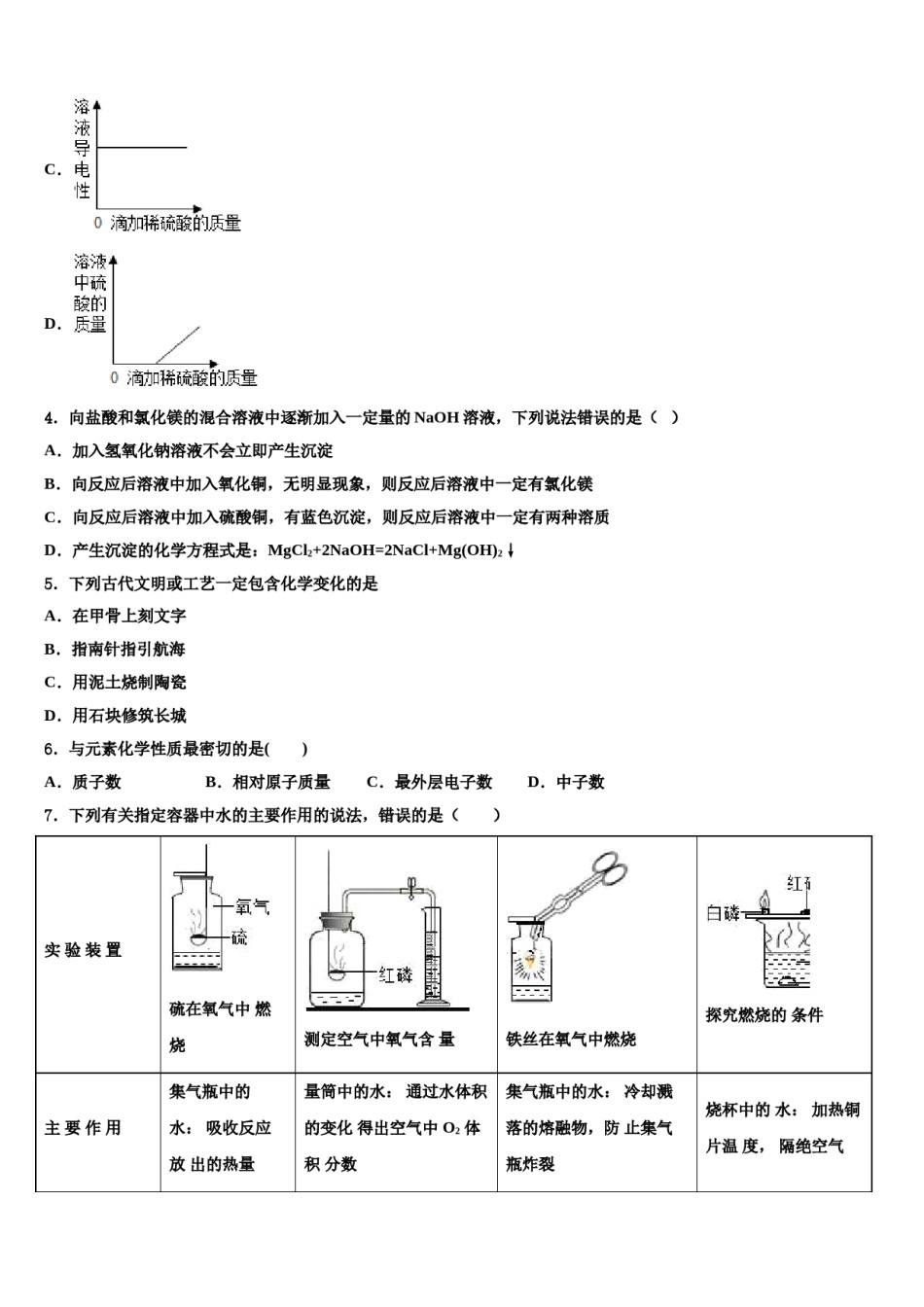 黑龙江省佳木斯市第五中学2024届中考化学仿真试卷含解析.doc_第2页