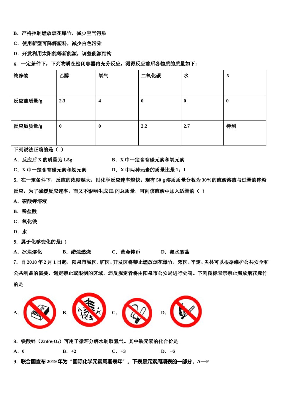 黑龙江省鸡西市鸡东县2024届中考化学最后冲刺模拟试卷含解析.doc_第2页