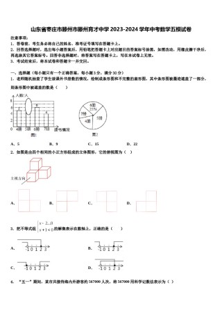山东省枣庄市滕州市滕州育才中学2023-2024学年中考数学五模试卷含解析.doc