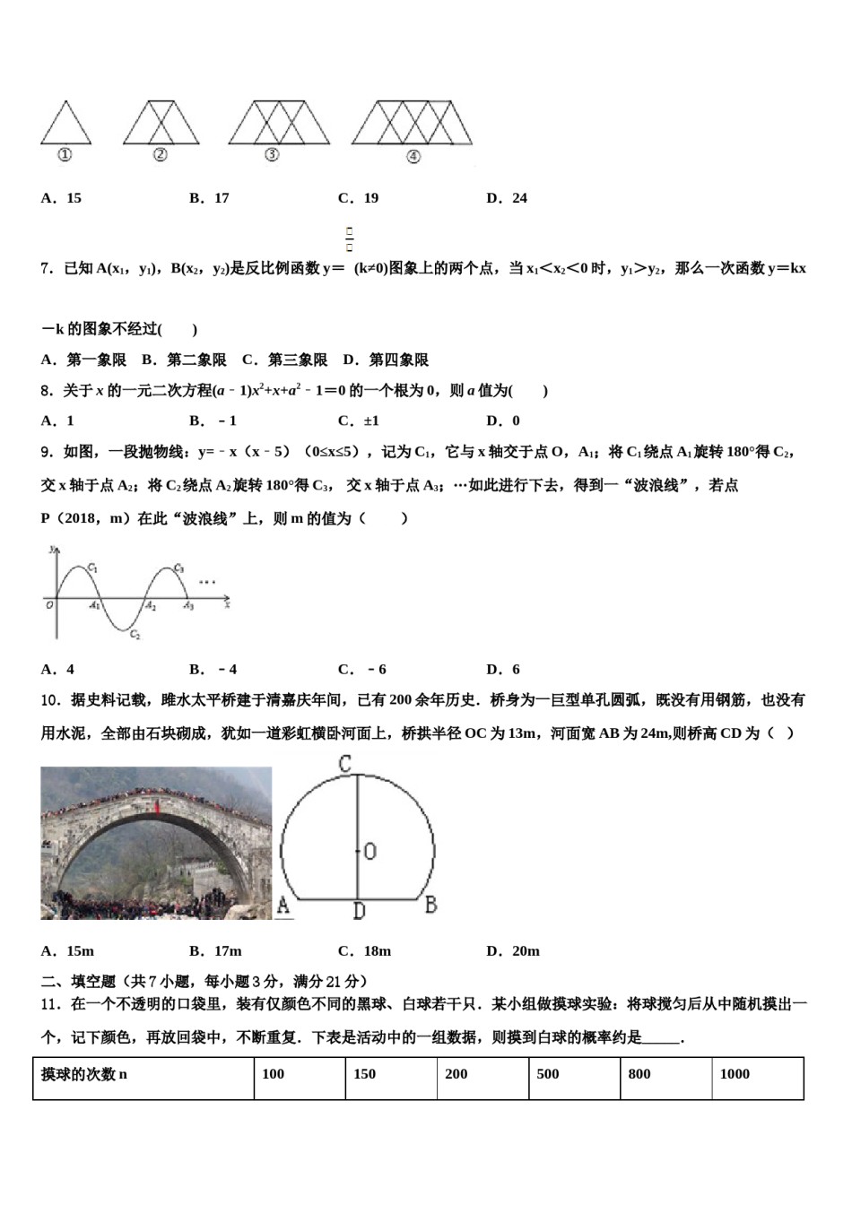 湖南邵阳市城区重点名校2024年中考数学最后冲刺浓缩精华卷含解析.doc_第2页