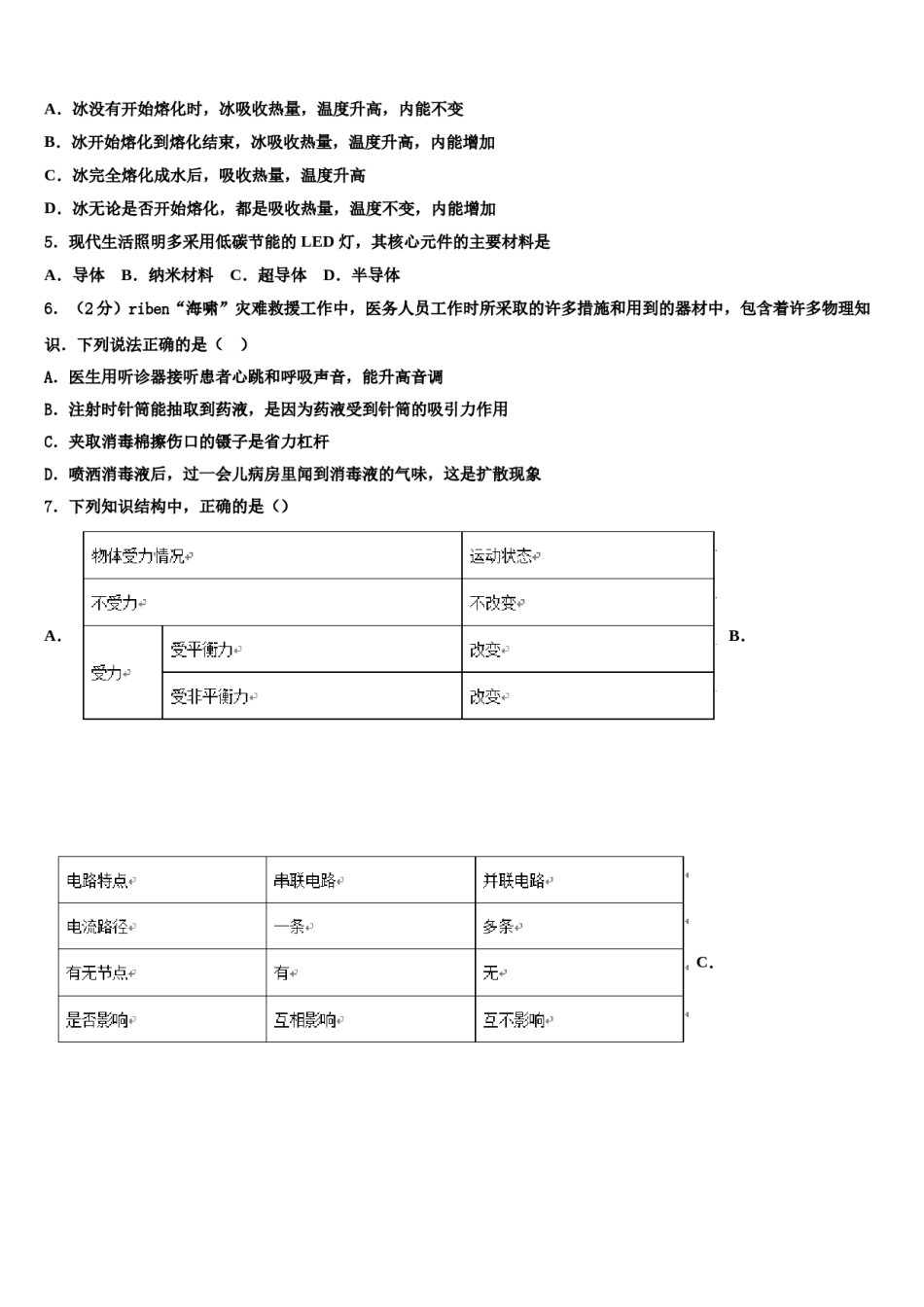 2023-2024学年四川省渠县中考物理最后冲刺浓缩精华卷含解析.doc_第2页