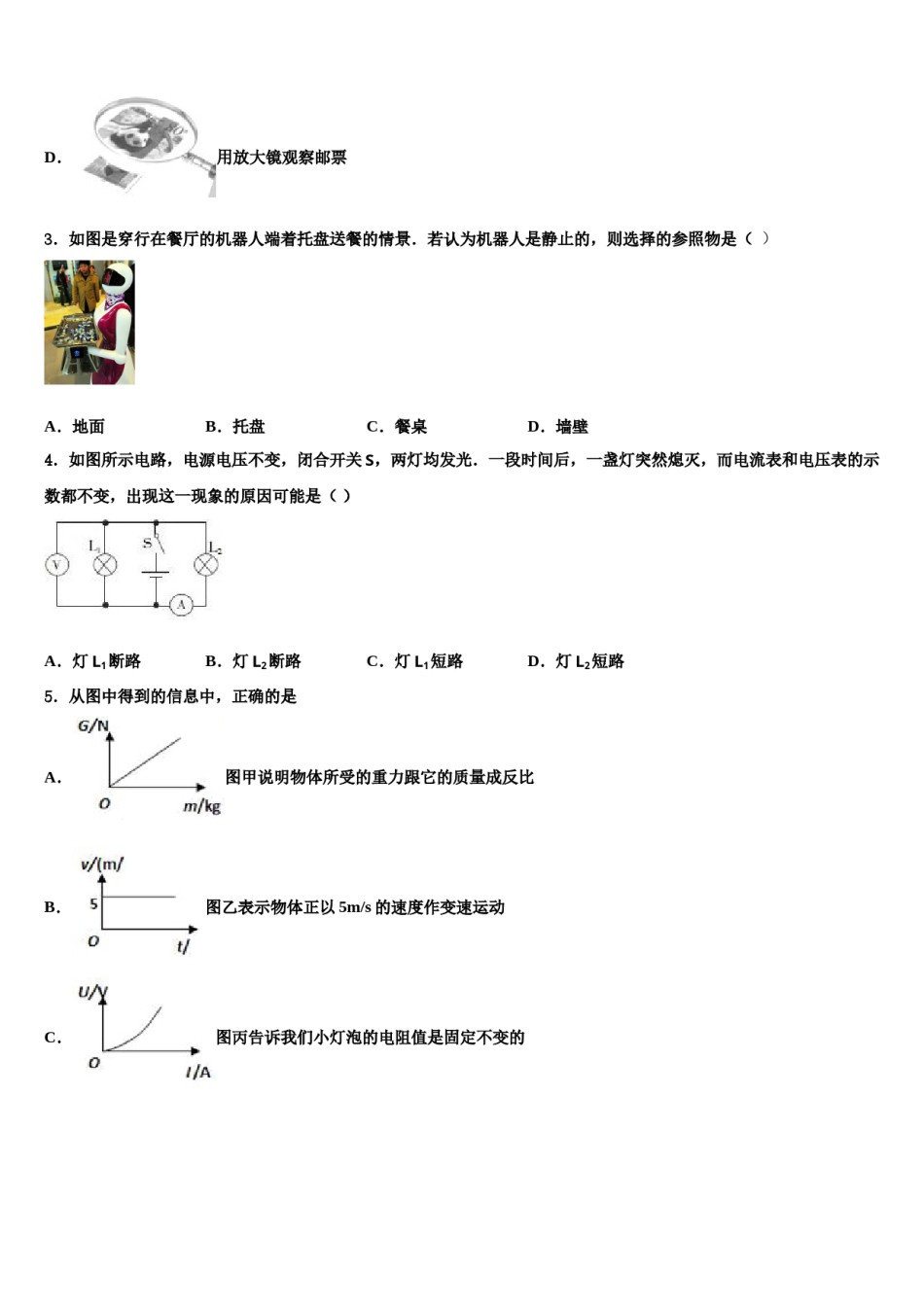 2023-2024学年湖北省黄石市黄石港区第十四中学中考物理最后冲刺浓缩精华卷含解析.doc_第2页