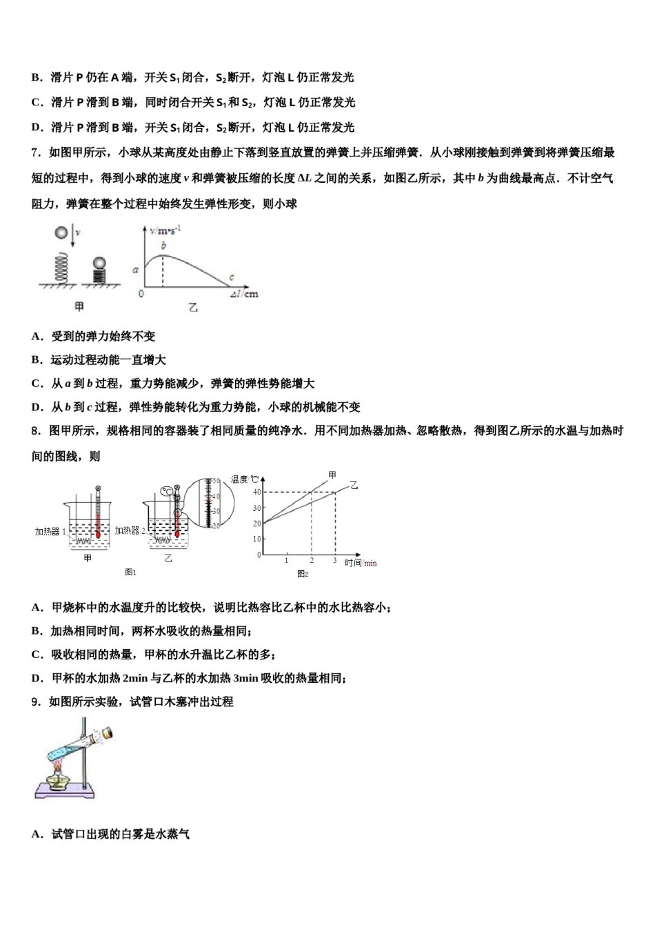 2024届北京师范大朝阳附属中学中考猜题物理试卷含解析.doc_第3页